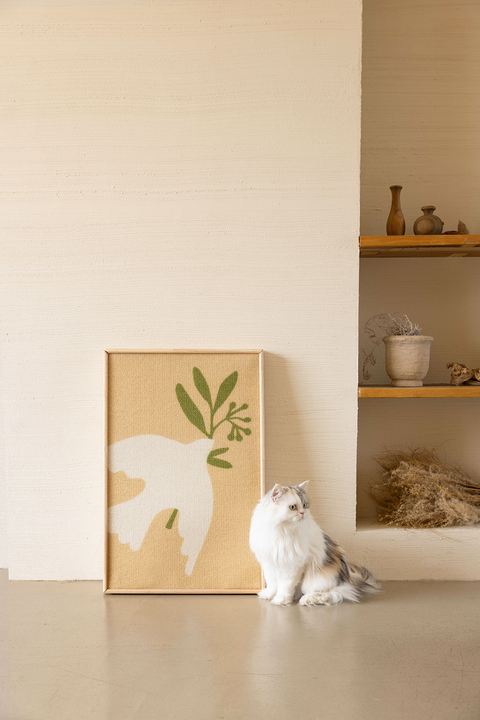 Art Poster Scratcher - Flyvende fugl