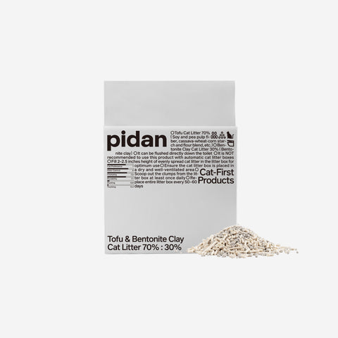 Pidan Tofu og Bentonitt Kattesand